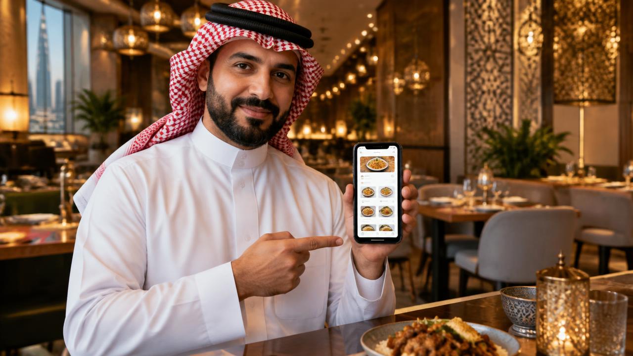 انشاء تطبيق مطعم في السعودية: الدليل الكامل 2026 (التكلفة والخطوات)