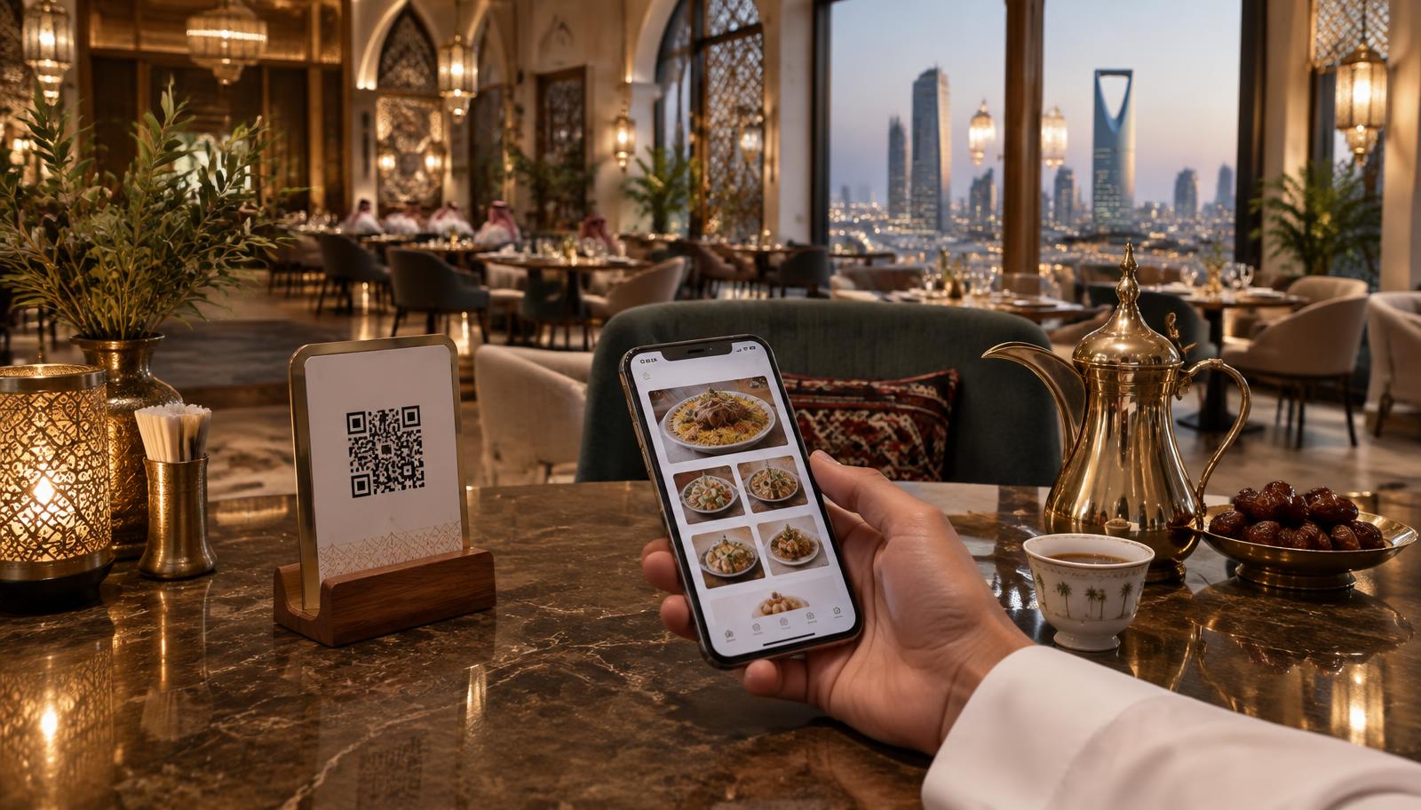 منيو إلكتروني بـ 99 ريال شهرياً: اشترك اليوم وشغّل مطعمك في نفس اليوم