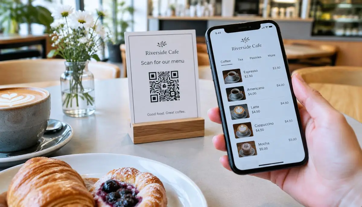 منيو QR للكافيهات: كيف تسرّع الطلب وتزود متوسط الفاتورة